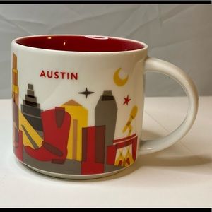Austin Texas mug You are here collection Starbucks city